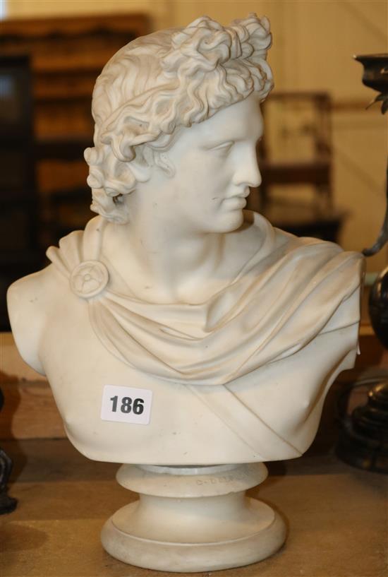 Parian bust(-)